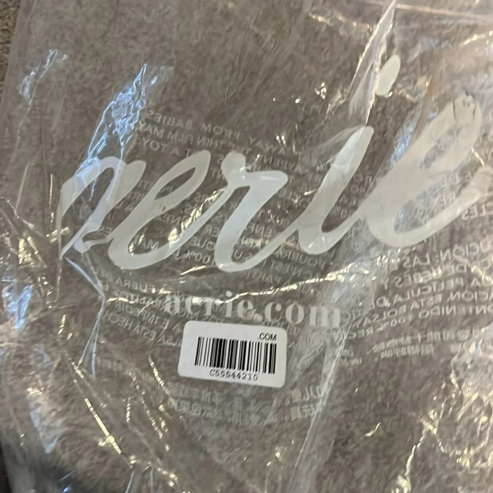 Aerie crop baby blue top tank M NWT - Picture 4 of 4